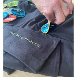Patch Personnalisé Sur Vos Traces - Collection Siluriste