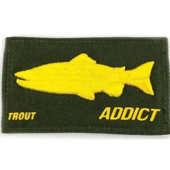 Scratch Interchangeable Fishxplorer Pour Casquette / Bonnet Addict Truite - Vert