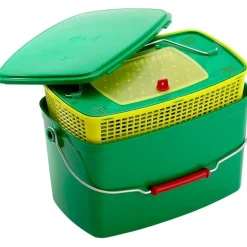 Seau A Vifs Plastilys 7L Confort + Panier Vivier + Couvercle