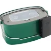 Seau A Vifs Plastilys 7L Neo Vert Fonce + Panier Vivier + Aerateur Integre