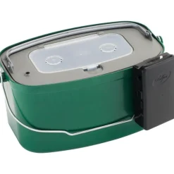 Seau A Vifs Plastilys 7L Neo Vert Fonce + Panier Vivier + Aerateur Integre