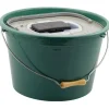 Seau A Vifs Plastilys 25L Vert + Aerateur Integre