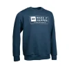 Sweat Homme Nash Make It Happen Coordinates Jumper - Navy