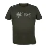 Tee Shirt Manches Courtes Homme Sonik By Think Fishy Art - Kaki