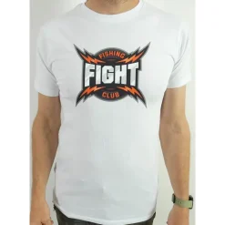 Tee Shirt Manches Courtes Homme Fc Fight - Blanc