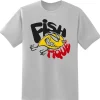 Tee Shirt Manches Courtes Homme Fishxplorer Fishtique - Gris