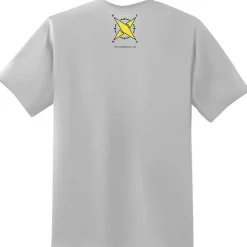 Tee Shirt Manches Courtes Homme Fishxplorer Fishtique - Gris