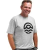 Tee Shirt Pêche Homme Pecheur.Com - Gris