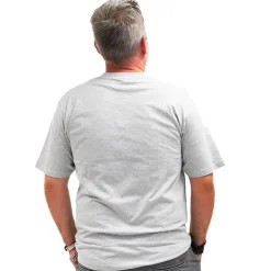 Tee Shirt Pêche Homme Pecheur.Com - Gris