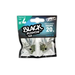 Tete Plombee Fiiish Black Minnow Shore