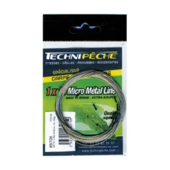 Tresse A Bas De Ligne Micro Cable Technipêche Metal Line
