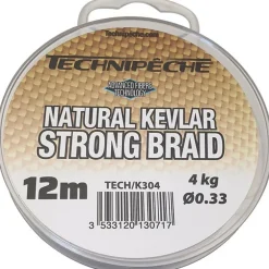 Tresse A Bas De Ligne Technipêche Kevlar Naturel