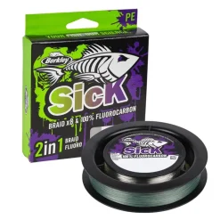 Tresse Berkley Sick 2 In 1 Braid And Fluoro
