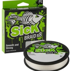 Tresse Berkley Sick Braid X8 - Blanc