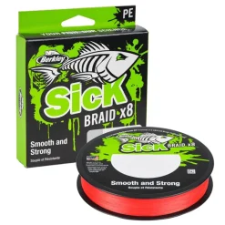 Tresse Berkley Sick Braid Red - 150M