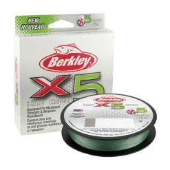 Tresse Berkley X5 Braid Low-Vis Green - 2000M - Vert