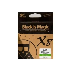 Tresse Bim Tackle Black Is Magic Chartreuse - 130M