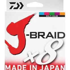 Tresse Daiwa J Braid X 8 Multicolore - 150M