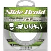 Tresse Gunki Slide Braid 125 Fluo Green - 125M