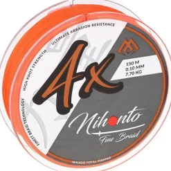 Tresse Mikado Nihonto Fine Braid - Orange - 150M