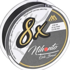 Tresse Mikado Nihonto Octa Braid - Black - 150M