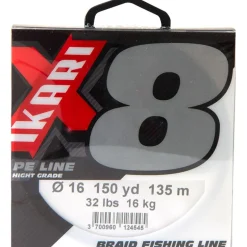 Tresse Powerline Ikari X8 - Gris