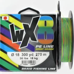 Tresse Powerline Wx8 Multicolor - 135M