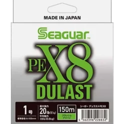 Tresse Seaguar Pe X8 Dulast Fluo Green - 150M