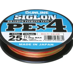 Tresse Sunline Siglon Braid Pe 4X Multicolore - 150M