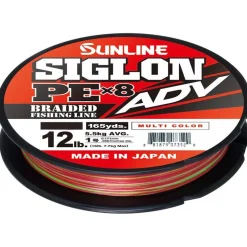 Tresse Sunline Siglon Braid Pe Adv 8X Multicolor - 300M