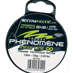 Tresse Technipêche Phenomene Infini Line 8 Brins - 130M