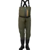 Waders Respirant Devaux Zip 400 Botte - Olive