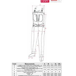 Waders Stocking Hart 25S Spinning Serie