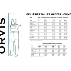 Waders Stocking Respirant Orvis Clearwater - Mens