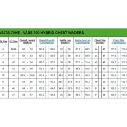 Waders Vass Hybrid 700 Chest Wader
